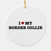 Iハートマイ縁どコリー セラミックオーナメント (裏面)