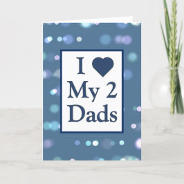Iハートマイ2パパ父の日のカード サンキューカード