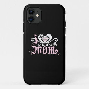 Iハートマムピンク iPhone 11 ケース
