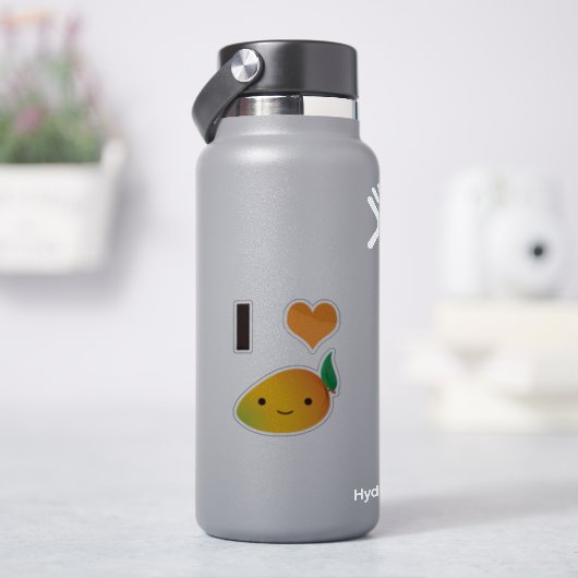 Iハートマンゴ シール (HydroFlask)