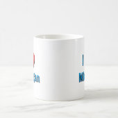 Iハートミシガン州 コーヒーマグカップ (中央)
