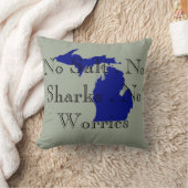 Iハートミシガン クッション (ブランケット)