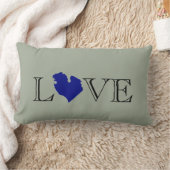 Iハートミシガン ランバークッション (ブランケット)