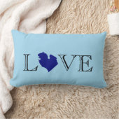 Iハートミシガン ランバークッション (ブランケット)