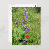 Iハートミネソタ ポストカード (正面/裏面)