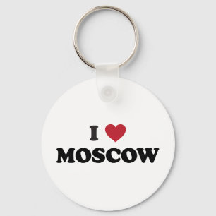 Iハートモスクワロシア キーホルダー