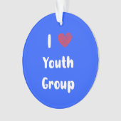 Iハートユースグループアクリルオーナメント オーナメント (正面)