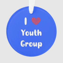 Iハートユースグループアクリルオーナメント オーナメント