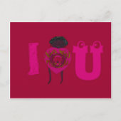 iハートユーナクペンダサナハッピーバレンタインデー シーズンポストカード (正面)