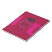 iハートユーナクペンダサナハッピーバレンタインデー ノートパッド (回転)