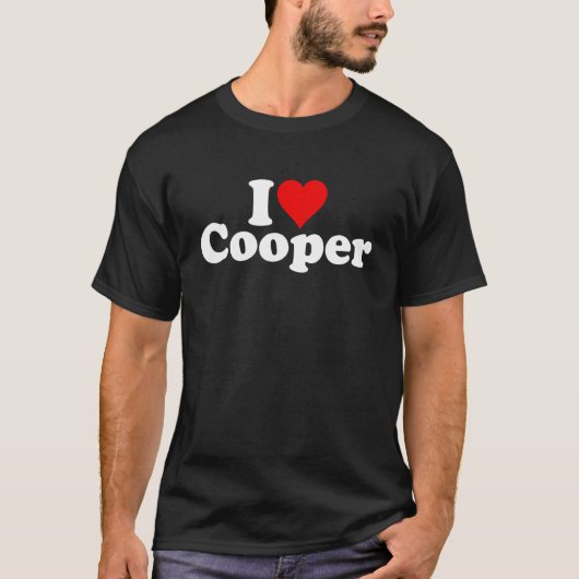 Iハートラブクーパー1 Tシャツ (正面)