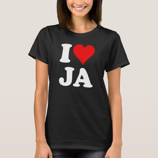 Iハートラブジャ1 Tシャツ (正面)