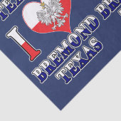 Iハートラブブレモンドテキサス州 薄葉紙 (詳細)