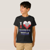 Iハートラブホブソンテキサス州 Tシャツ (正面フル)