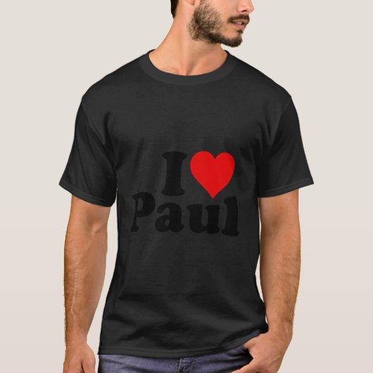 Iハートラブポール Tシャツ (正面)