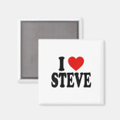 IハートラブSteve _1 マグネット (正面/裏面)