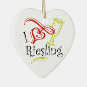 Iハートリースリング セラミックオーナメント (右)