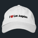 Iハートロサンゼルス刺繍ハット 刺繍入りキャップ<br><div class="desc">小さな赤い刺繍のハートデザイン。</div>