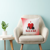 Iハートロックアンドロールモジョピロー クッション (椅子)