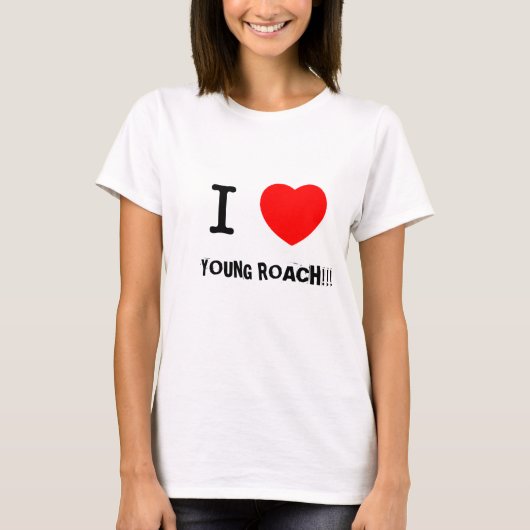 IハートローチTシャツ Tシャツ (正面)