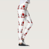 Iハートローラスケートで滑る レギンス (右)