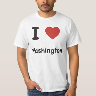Iハートワシントン – ベビーTシャツ Tシャツ