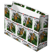 Iハート南アフリカキリン・アロエ ラージペーパーバッグ (正面アングル)