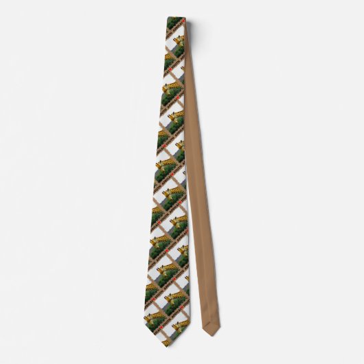 Iハート南アフリカGiraffe Thorn ネクタイ (正面)