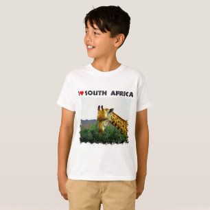 Iハート南アフリカGiraffe Thorn Tシャツ