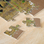 Iハート南アフリカRhinoのリードの中 ジグソーパズル (側面)