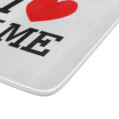 Iハート名 カッティングボード (角)