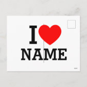 Iハート名 シーズンポストカード (裏面)