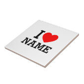 Iハート名 タイル (側面)