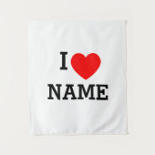Iハート名 タペストリー (正面)
