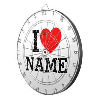 Iハート名 ダーツボード