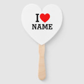 Iハート名 ハンドファン (裏面)