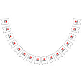 Iハート名 バンティングフラッグ (全)