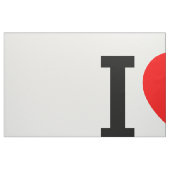 Iハート名 ファブリック (ファットクウォーター)