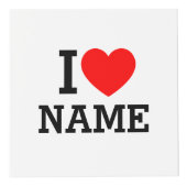 Iハート名 フォトキューブ (正面)