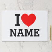 Iハート名 ペーパーパッド (インサイチュ)