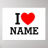 Iハート名 ポスター (正面)