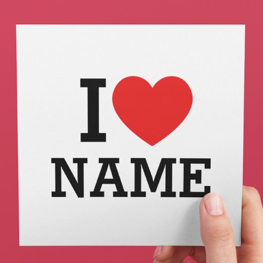 Iハート名 メニュー