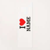 Iハート名 ヨガマット (正面)