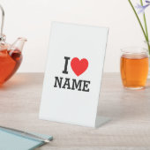 Iハート名 台座サイン (インサイチュ)