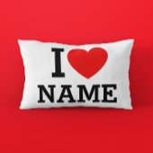 Iハート名 枕カバー