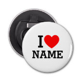 Iハート名 栓抜き (正面)