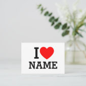 Iハート名 紹介カード (スタンド正面)