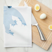 Iハート寧辺 キッチンタオル (四つ折り)