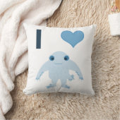 Iハート寧辺 クッション (ブランケット)