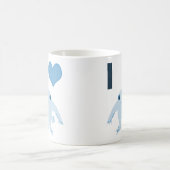 Iハート寧辺 コーヒーマグカップ (中央)